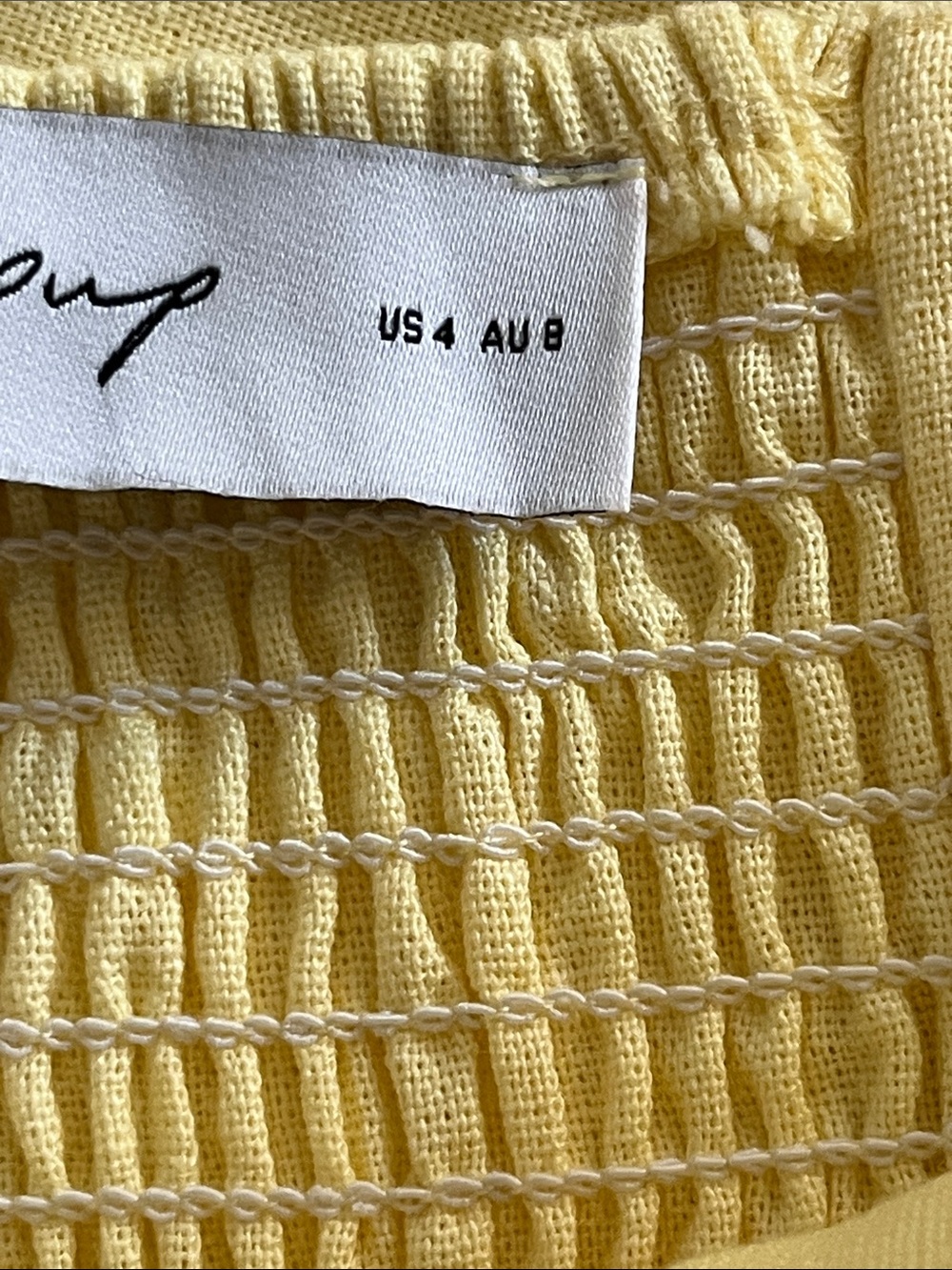 Petal & Pup yellow Strapless  Dress - Picture 12 of 14